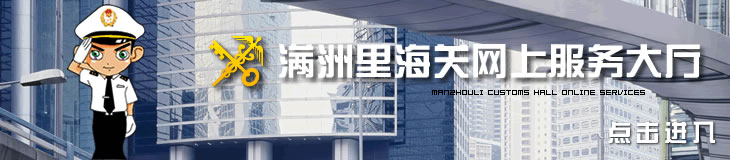 满洲里海关网上服务大厅